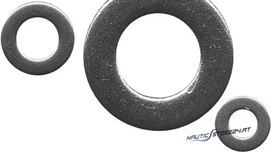 Nirobeilagscheiben DIN 125 | Gewinde-Ø: M4