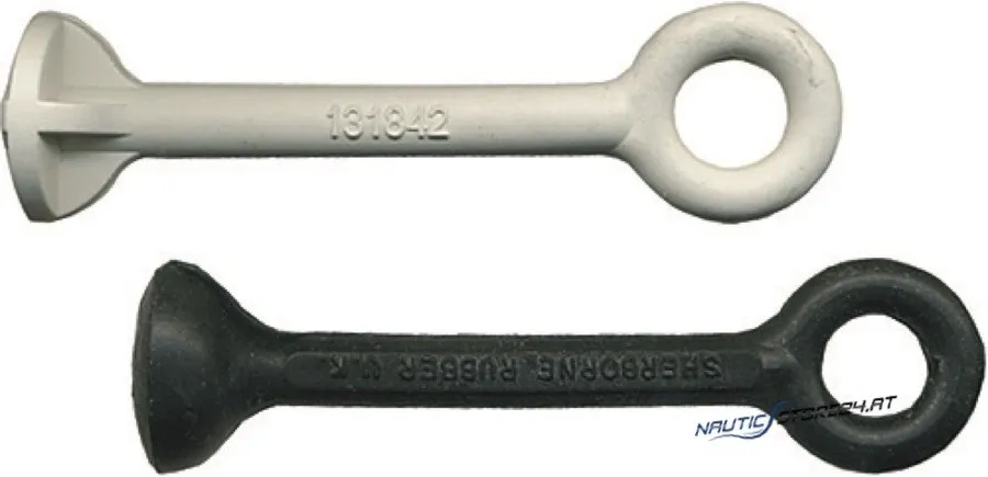 Sprayhoodstropp aus Gummi | Farbe: weiß