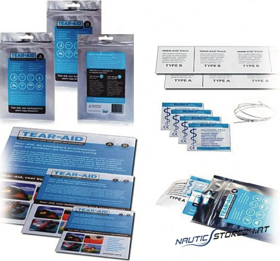 Tear-Aid Reparaturset Tear-Aid - 300x80mm | Ausführung: Alle Materialien ausser PVC