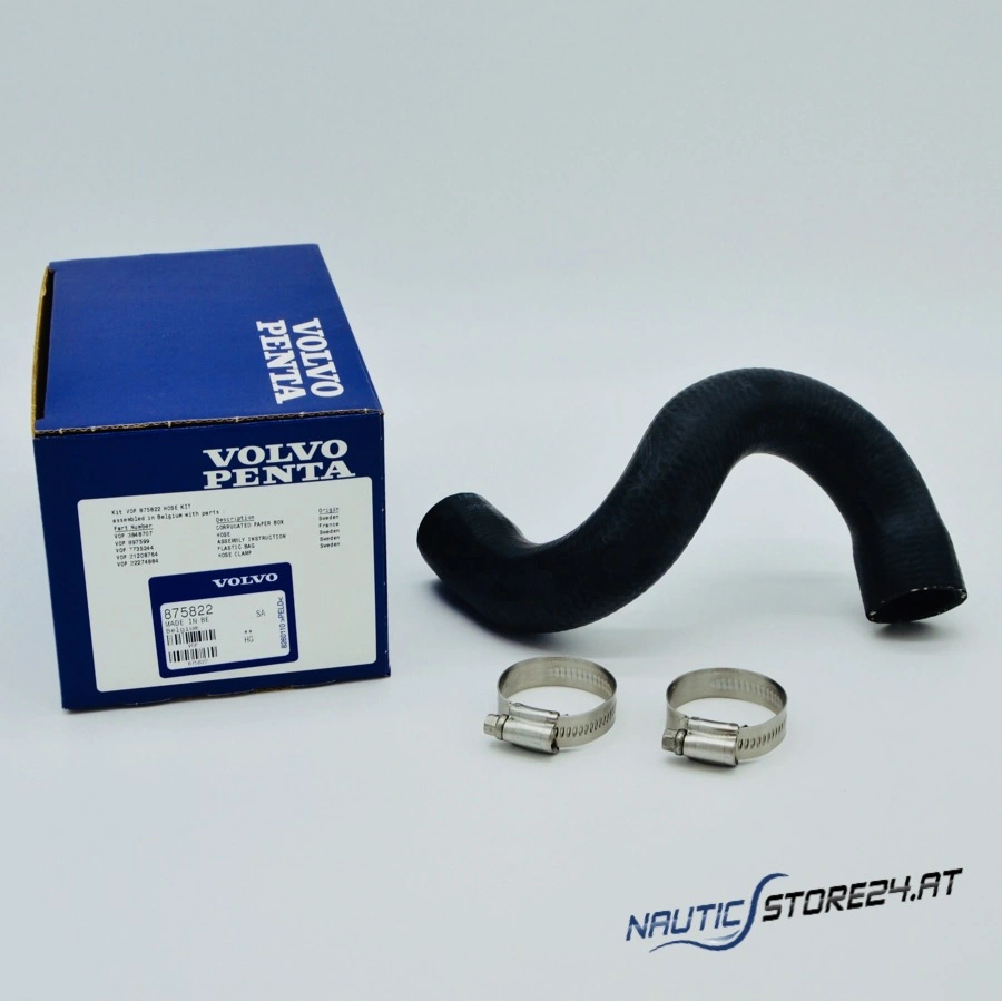 Volvo Penta Kühlwasserschlauch für AQ200-290 (875822)