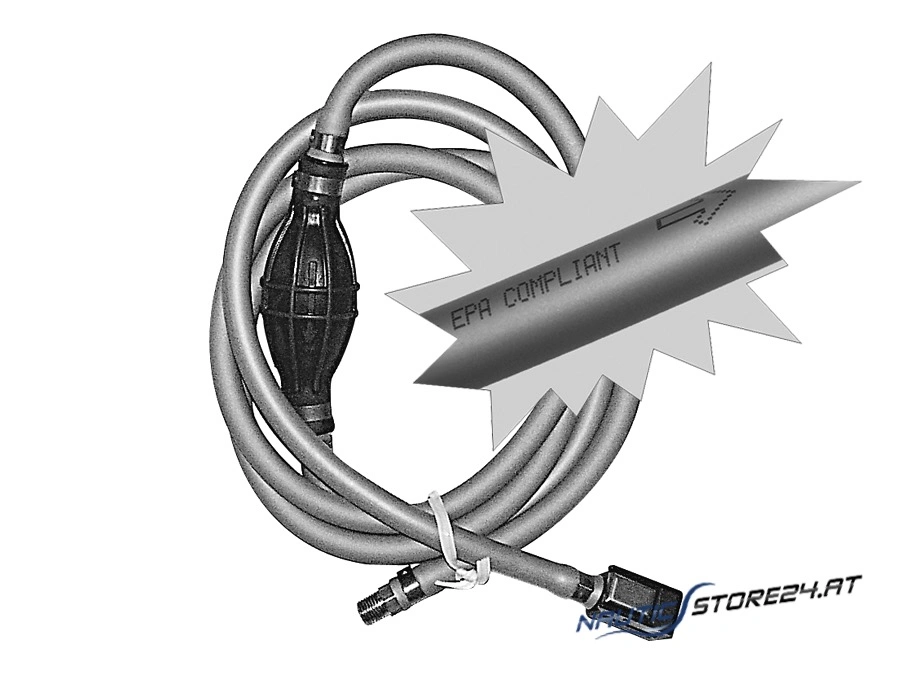 Mercury/Quicksilver Kraftstoffschlauch für Außenbordmotoren 8FT (32-8M0054324)