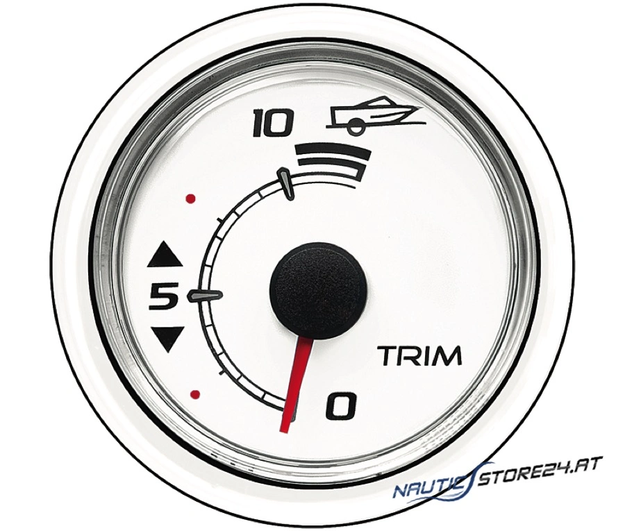 Mercury/Quicksilver Trimmanzeige weiß (79-8M0052870)