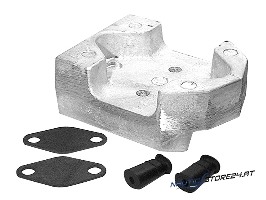 Mercury/Quicksilver Anode Aluminium für Transom Alpha One Gen. II/Bravo (97-821631Q1)