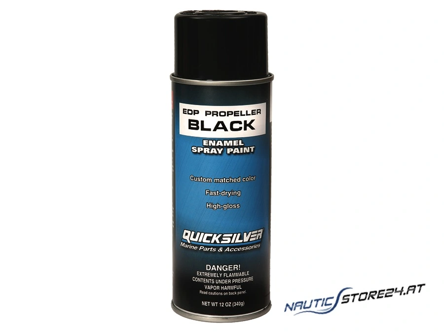 Mercury/Quicksilver Sprühfarbe EDP Propeller Black 340g (92-8M01339310)
