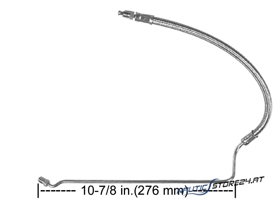 Mercury/Quicksilver Trimmschlauch steuerbord für Mercruiser Alpha/Bravo (32-864589)