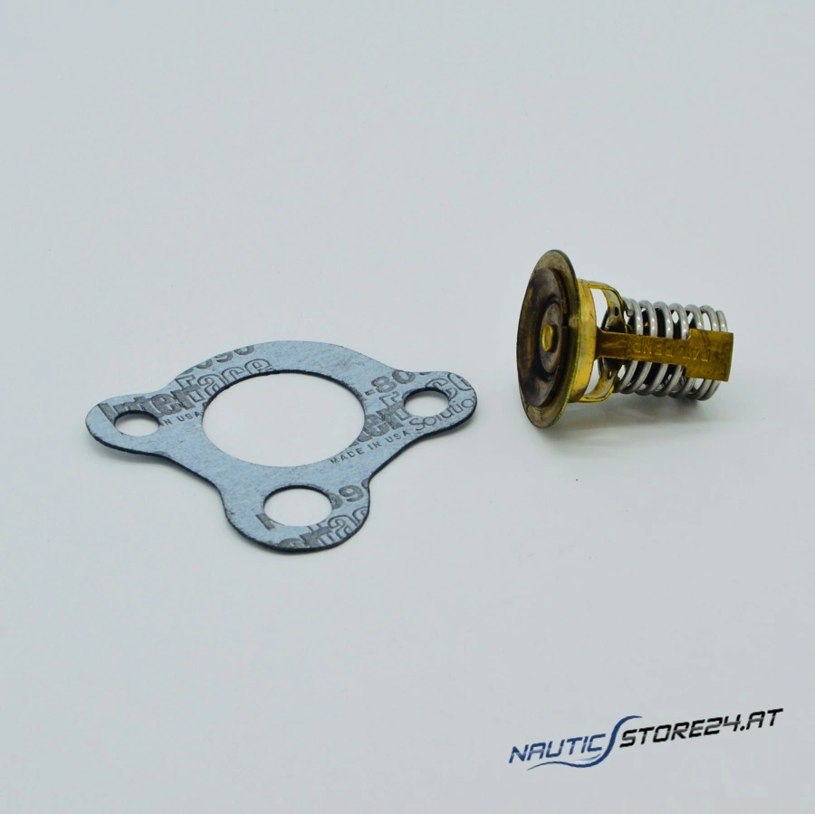 Mercury/Quicksilver Thermostat 140 Grad Fahrenheit für Mercruiser 4-/6-Zylinder mit Dichtung (59078Q3)