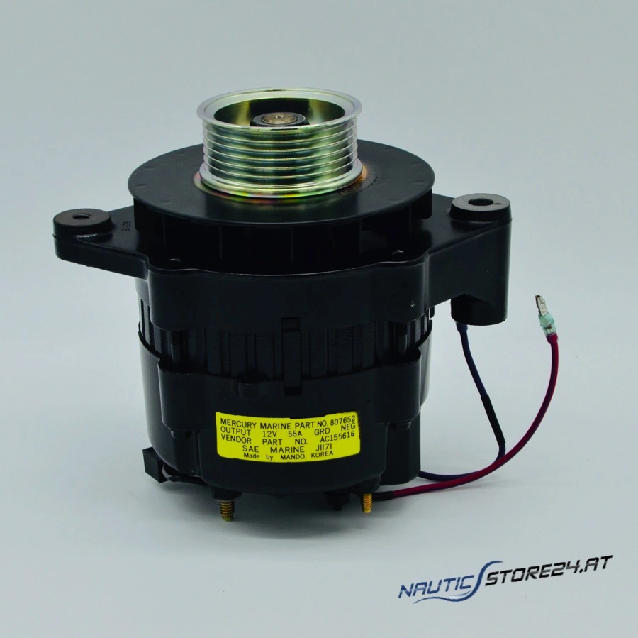 Mercury/Quicksilver Lichtmaschine für Mercruiser 4.3L/5.0L/5.7L 12V 55 Amp (807652T)