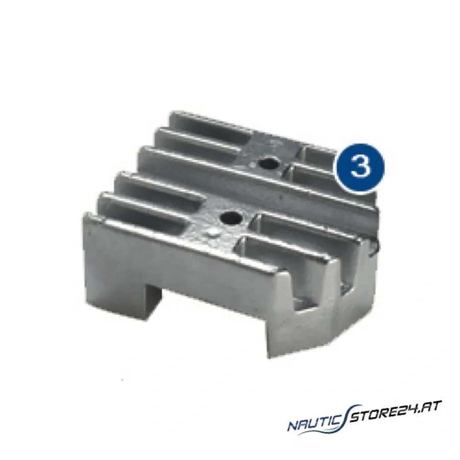 Tecnoseal Magnesiumplatte für Mercruiser Alpha One