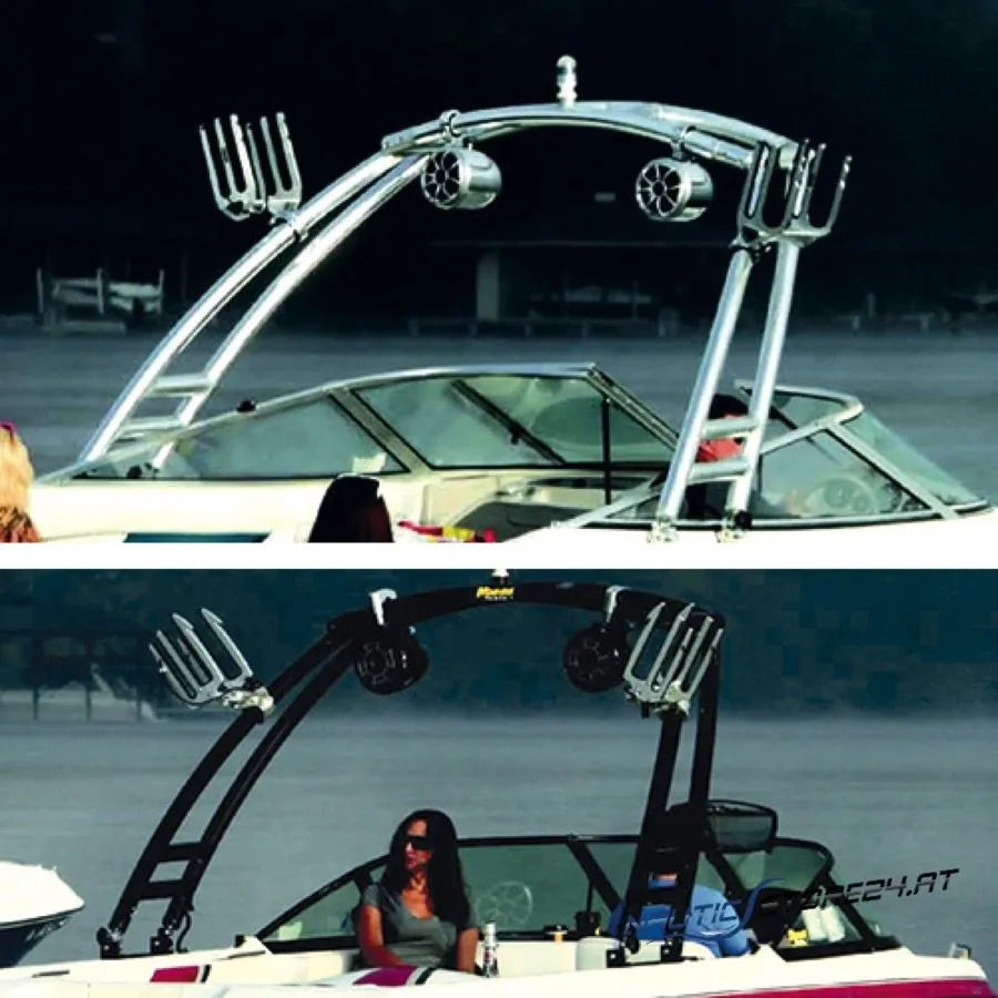 Monstertower Wakeboardtower MTK | Ausführung: Tower ohne Zubehör, silber, Rohr-Ø 63,5mm AB AUGUST VERFÜGBAR