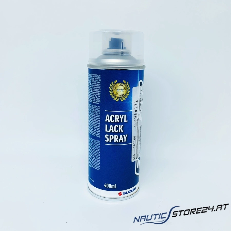 Suzuki Marine Lackspray für Außenbordmotoren California Grau Metallic 400ml (990F0-41005-0ED)