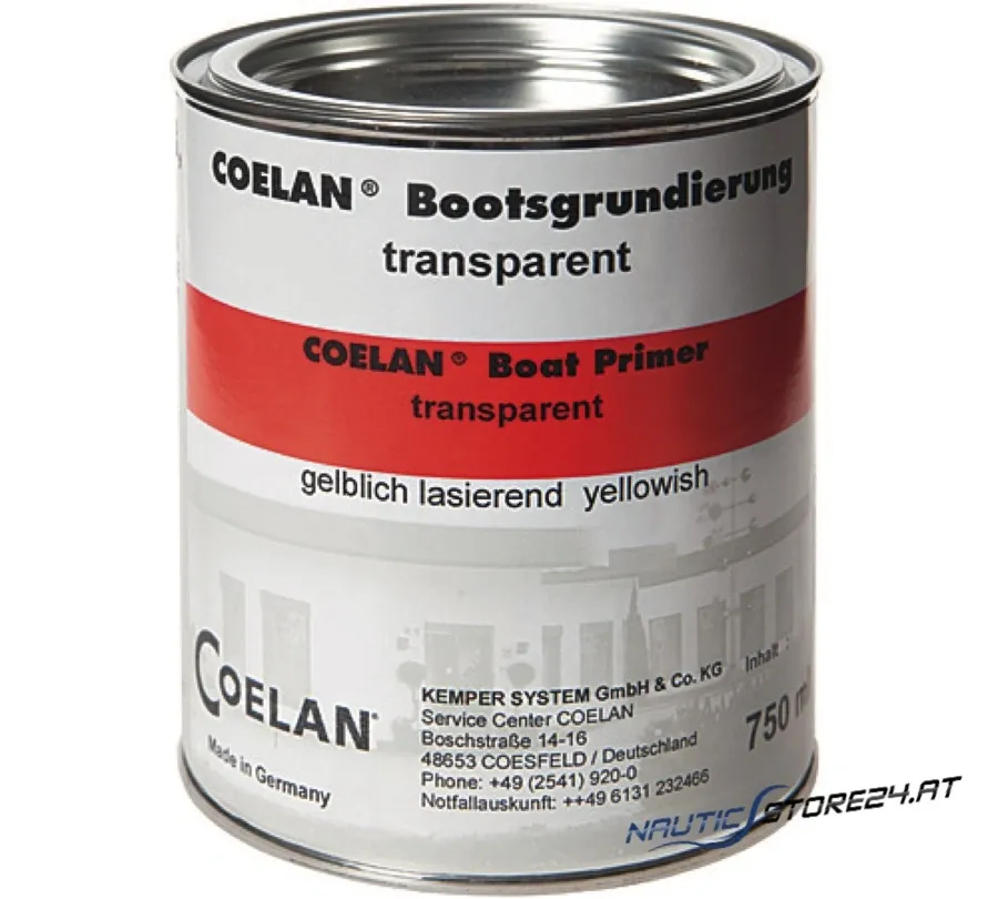 Coelan Bootsgrundierung | Ausführung: 250ml gelblich