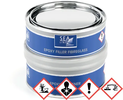 Sealine Glasfaser Epoxy Spachtel | Inhalt: 7500g