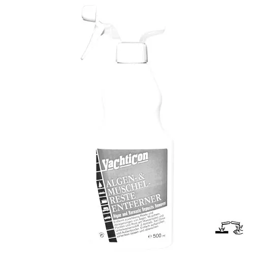 Yachticon Algen- und Muschelentferner 500ml Sprühflasche