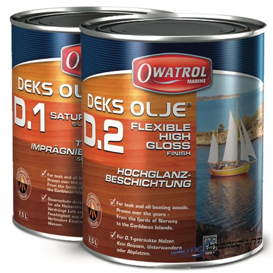 Yachticon Owatrol Marine Deck Oil - 1000g | Ausführung: D1