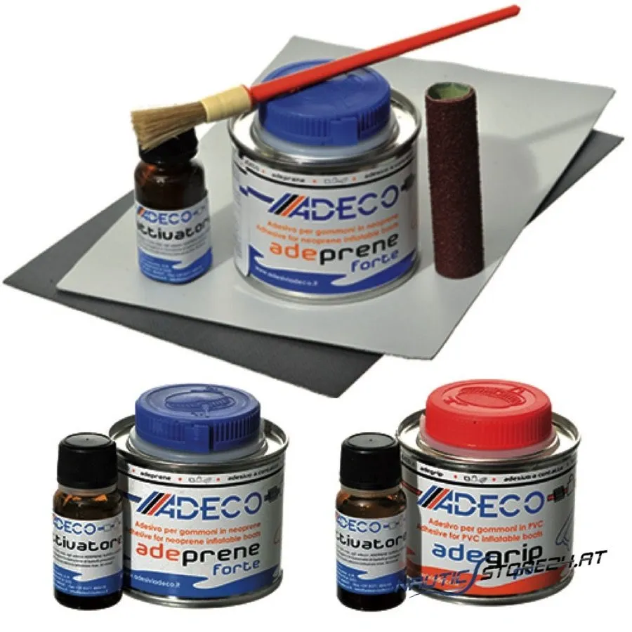 Yachticon Schlauchboot Reparaturset Profi | Ausführung: Neopren, Hypalon, Synotex, grau