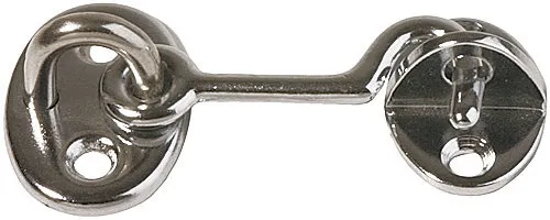 Kabinenhaken MS verchromt | Länge: 76mm