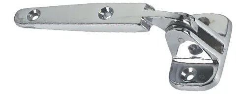 Lukenscharnier Bronze verchromt