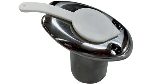 Sumar Flaggenstockhalter Einbau Oval | Flaggenstock-Ø: 20mm