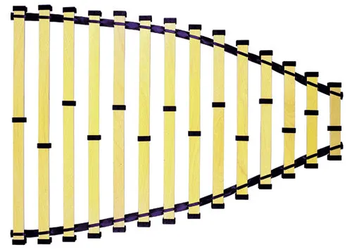 Bedflex Lattenrost-Set | Ausführung: 14 Latten, 2000x900x8mm